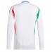 Echipament fotbal Italia Tricou Deplasare European 2024 maneca lunga